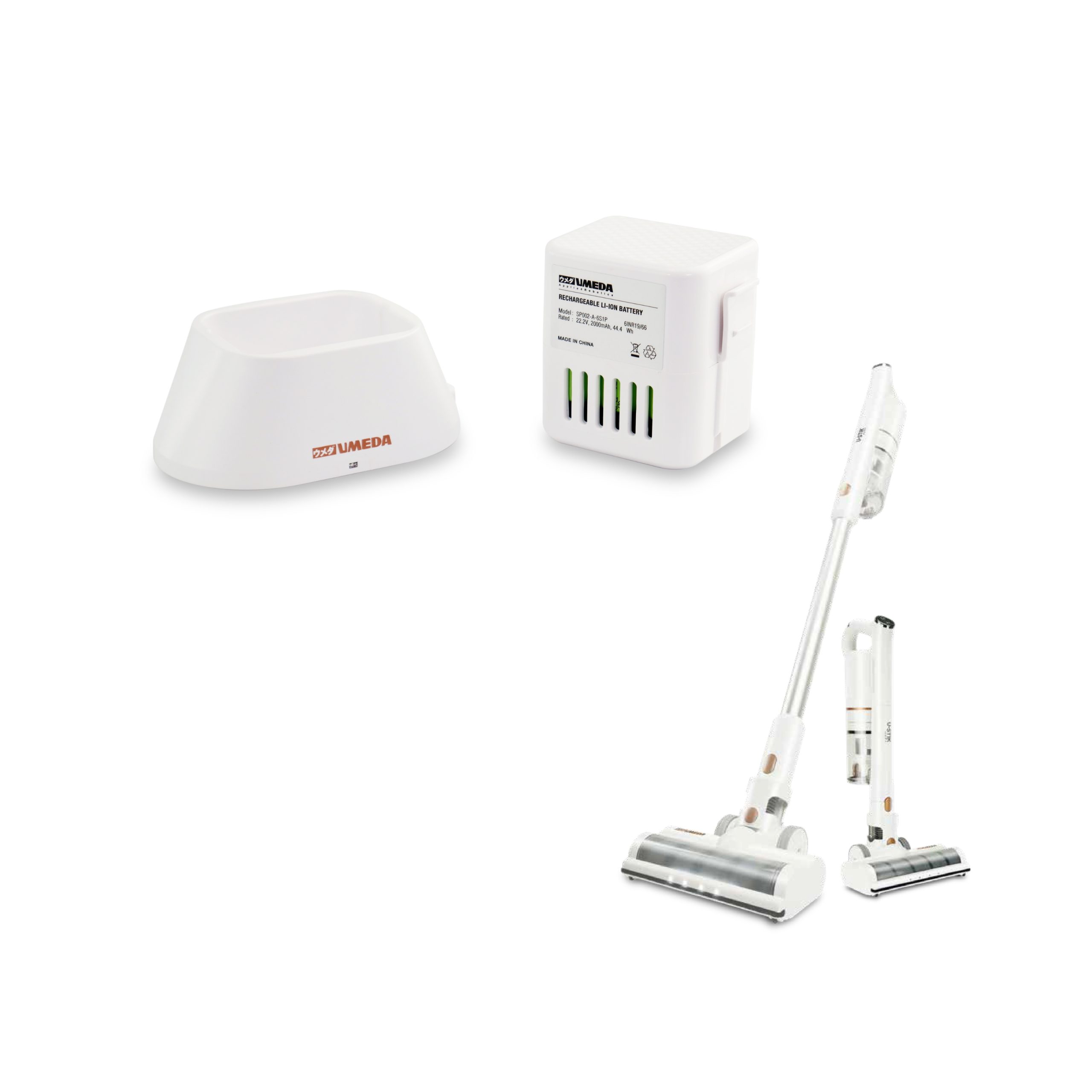 118 Umeda U-STIK Cordless Battery + Charging Dock - Image 1