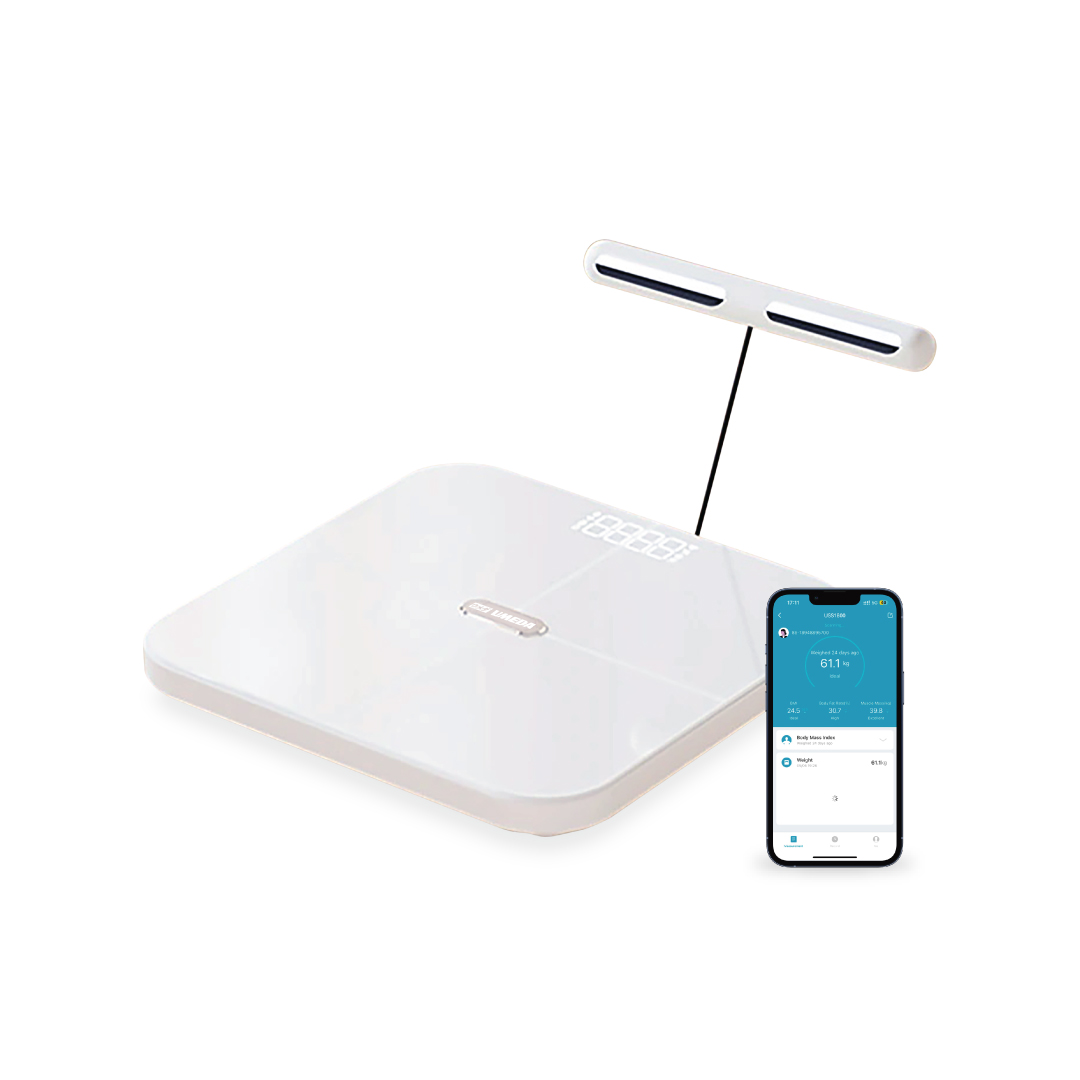 USS2500 Umeda USS2500 Timbangan Berat Badan Digital 180kg + Body Fat Monitor / Smart Digital Body Scale - Image 1